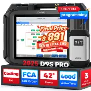 XTOOL D9SPRO Topology Scanner Bidirectional Auto Program Coding Diagnostic Tool