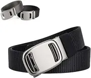 [EFEMIR] Pilot Tactical Belt, Automatic Belt Buckle, Stylish Casual Style Nylon Belt for Men, Men Tactical Buckle Belt