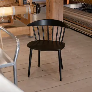 ~熱銷~新款丹麥HAY J104 椅子 餐椅靠背椅溫莎椅實木家用簡約休閒北歐軟裝