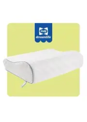 Sealy Dreamlife Medium Contour Memory Foam Pillow-NEW