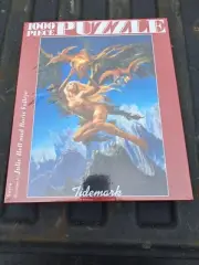 "Anyea" by Julie Bell Boris Vallejo Tidemark Puzzle 1000 Phoenix Dragons GOT