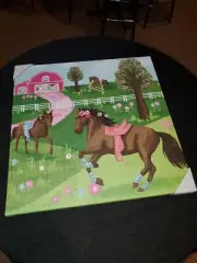 Oopsy Daisy Canvas Art Pretty Horses Equestrian works with Circo Pretty Horses