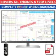 2007 Buick Lucerne Complete Electrical Color Wiring Diagram Manual USB