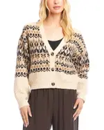 Karen Kane Jacquard Cardigan