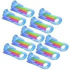 Intex King Kool Inflatable Lounging Swimming Pool Float, Multi-Colored (10 Pack)