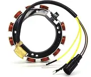Outboard Stator Compatible With Johnson Evinrude 1988-1998(65JET,80JET,85,88,90,100,112,115HP-4Cyl)(9Amp) 583340 583536 763767 173-3536