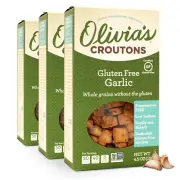 Olivia’S Gluten Free Croutons for Salad – Crunchy Garlic Soup Crouton – Made fro