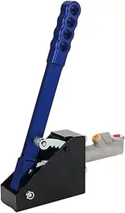 Hand Brake Aluminum Hydraulic Drift E Brake Racing Parking Handbrake Lever Gear Universal(Blue)