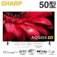 SHARP 夏普 ( 4T-C50FL1X ) 50型 4K智慧連網液晶顯示器《送基安回收，限中彰投雲地區》[可以買]【APP下單9%回饋】