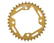 Tangent Halo 4-Bolt Chainring (Gold)
