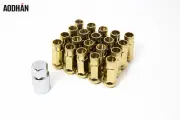 New 20Pc Key Aodhan XT51 12X1.5 Lug Nuts Gold Open End Fit Rsx Tsx Tl Tc