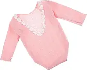 [CRILSTYLEO] Newborn Photography Outfit Long Sleeve Romper for Cute Clothes Comfortable and Skin Friendly Design for Photoshoots and Special Occasions