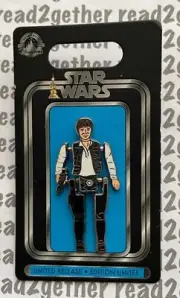 Disney Pin Star Wars Retro Action Figure Articulated Han Solo