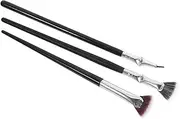 OATIPHO 1 Set Eyelash Brush Fan Shaped Eyelash Brushes for Mascara Application Lash Cleaning Separation Clump Design Stylish Color