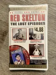 Red Skelton the Lost Episodes: Vol 1 & 2 Clamshell VHS New Sealed Goodtimes