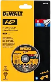 Dewalt 3IN Bonded Cutting Wheel 3PACK (DW8711P3)