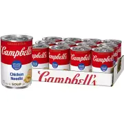 Campbell’S Condensed 25% Less Sodium Chicken Noodle Soup, 10.75 Oz Can