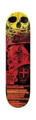 Zero Skateboards Versus Skateboard Deck - 8.37" x 31.9"