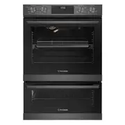 Westinghouse 60cm Multi-Function Duo Oven with Airfryer - Dark Stainless Steel