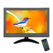 US Stk 10" Portable Small HDMI LCD Monitor for Laptop/TV,Build in speaker,Remote