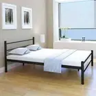 Double Size Metal Bed Frame Mattress Base Platform Scratch & Impact Resistant