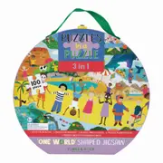 100pc Floss & Rock Jigsaw Puzzle 63x36cm Children of the World Play Game 5+