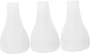 Kisangel Watering Can Head Sprinkler Nozzle Set 3pcs Watering Kettle Accessories Plastic Sprinkler Cap