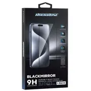 RockRose iPhone 15 Pro Max ( 6.7") Single Pack Premium Tempered Glass Screen Protector with Dust-Free & Easy installation kit [RRBMIP15PM]