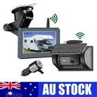 5"wireless car monitor solar magnetic battery reversing camera for truck caravan