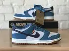 Nike Dunk Low SE GS Rift blue Cave Purple Grey Fog DC9561-400 Sz 6.5Y / Women 8