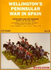 HaT Miniatures 1/72 NAPOLEONIC BRITISH CAVALRY SAMPLER Figure Set