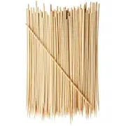 100 Pack 12Inch Bamboo Wooden Skewers for Grilling Shish Kabob Fruits Appetizers
