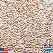 1440Pcs Champagne Crystal Rhinestones,Glass Flatback Rhinestones Small Gemsto