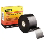 3M Electrical Scotch Linerless Splicing Tapes 130C, 30 ft x 2 in, Black