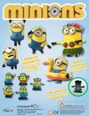 60mm Toy Vending Capsules - Minions x 100 / Party Bag Fillers - Despicable Me