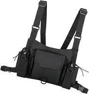 OATIPHO Pack Bag Sling Vests Waist Holder Bum Fanny Belt Rucksack Chest Bag Vest Bag Vest Pouch