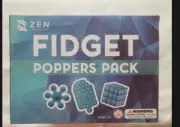 Fidget Popper Sensory Toys Pack Zen Labratory 52 PCs Mix Fidget Fun To Play