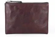 [SLEDEZ] Mens Cash Change Wallet Men's Leather Storage Bag Card Case Key Case Coin Purse(Colour 3)