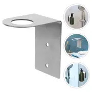 Soap Dispenser Holder Hanging Rack Dad Bathroom Bottle Adhesive Metal