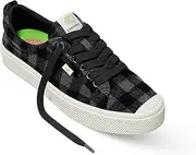 [Cariuma] OCA Low Plaid Sneakers, Comfortable Shoes for Men, Lightweight & Sustainable, Versatile Casual Footwear with 100% Vegan Insoles, Rubber