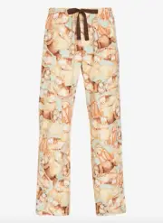 NEW PETER ALEXANDER BEARS COTTON FLANNELETTE PJ PANTS W/ POCKETS L RRP$79.95