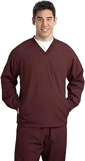 [SPORT-TEK] Men's Big And Tall Breathable V-Neck Wind Shirt