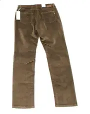 $205 New BRAX Cozy Corduroy Pants Walnut Brown Women's 29x32 Mary Slim Fit EU 38