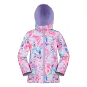 Mountain Warehouse Childrens/Kids Patterned Water Resistant Soft Shell Jacket