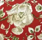 NIP Ralph Lauren Hadley Red Cream Set of Four Cloth Napkins, 20"
