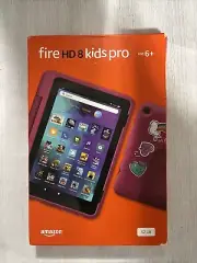 Amazon Fire HD 8 Kids Pro 6+ 12th Gen 2022 Release 32GB 8" Rainbow Universe Pink