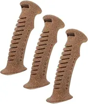 BESPORTBLE 3pcs Trekking Poles Hiking Pole Grip Grip Part for Cane Cane Handle Cover Trekking Stick Handle Cork Light Brown