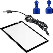 AUTSUPPL Slim Led for A4 Drawing Portable Copy Board with USB Eye-Care Drawing Pad for Boys and Girls Adults