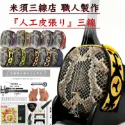 Okinawa Sanshin Set - Master's Authentic Sanshin Beginner's Standar From Japan