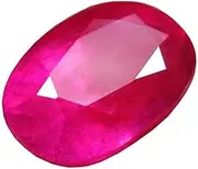 [JAGDAMBA GEMS] 3.25 Ratti 2.50 Carat Natural AA++ Quality Burma Ruby Manik Stone Original Earth Mind Certified Natural Loose Gemstone, Natural Ruby Loose Gemstone, Ruby, Natural Ruby Loose Gemstone,